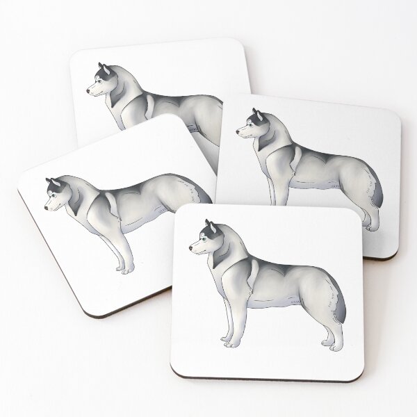 Item preview, Siberian Husky Black designed and sold by Pawsome-Doodles.