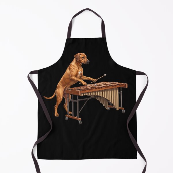 Item preview, Rhodesian Ridgeback Playing Marimba Player Marimbist Dog Lover designed and sold by TerryConnells.