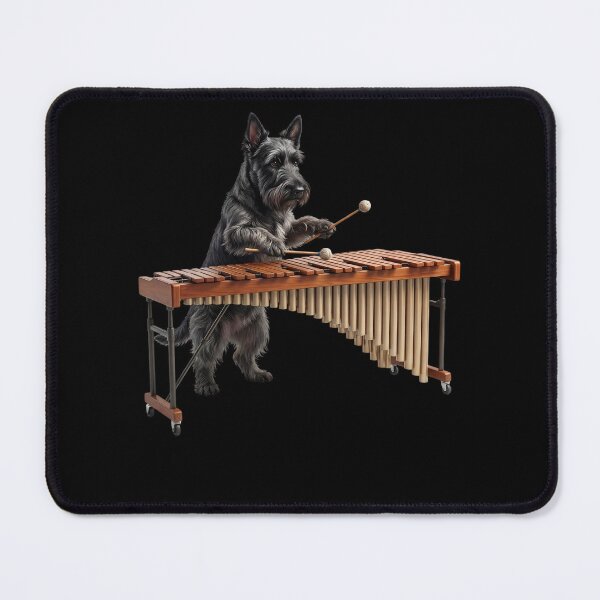 Item preview, Scottish Terrier Playing Marimba Player Marimbist Dog Lover designed and sold by TerryConnells.
