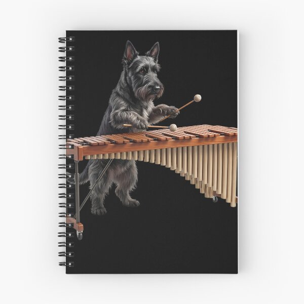 Item preview, Scottish Terrier Playing Marimba Player Marimbist Dog Lover designed and sold by TerryConnells.