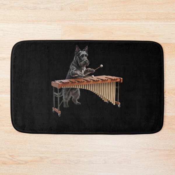 Item preview, Scottish Terrier Playing Marimba Player Marimbist Dog Lover designed and sold by TerryConnells.