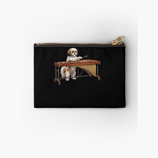Item preview, Shih Tzu Playing Marimba Player Marimbist Dog Lover designed and sold by TerryConnells.