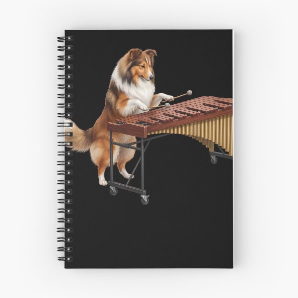 Item preview, Shetland Sheepdog Playing Marimba Player Marimbist Dog Lover designed and sold by TerryConnells.