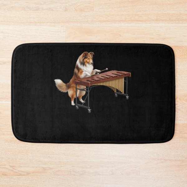 Item preview, Shetland Sheepdog Playing Marimba Player Marimbist Dog Lover designed and sold by TerryConnells.
