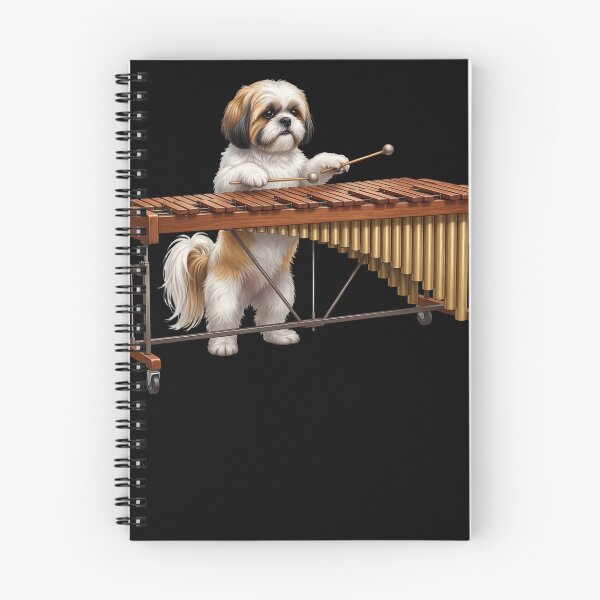 Item preview, Shih Tzu Playing Marimba Player Marimbist Dog Lover designed and sold by TerryConnells.