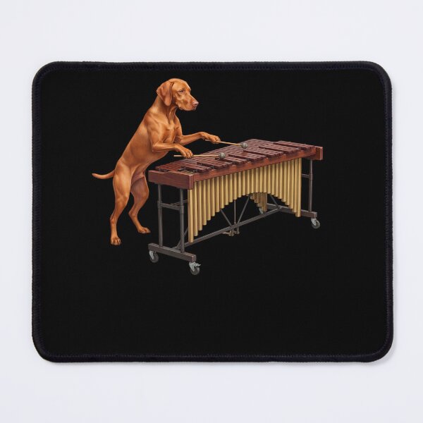 Item preview, Vizsla Playing Marimba Player Marimbist Dog Lover designed and sold by TerryConnells.