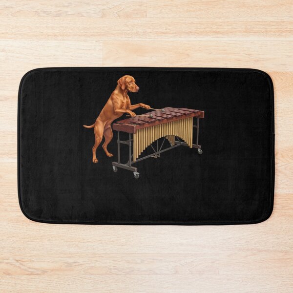 Item preview, Vizsla Playing Marimba Player Marimbist Dog Lover designed and sold by TerryConnells.
