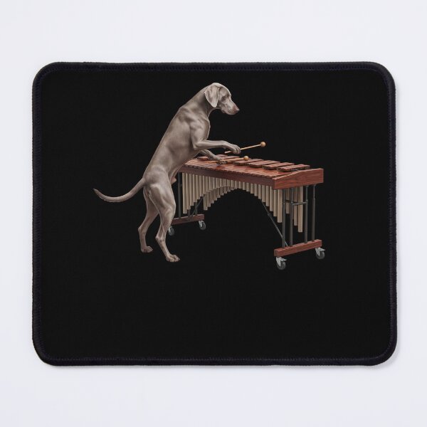Item preview, Weimaraner Playing Marimba Player Marimbist Dog Lover designed and sold by TerryConnells.