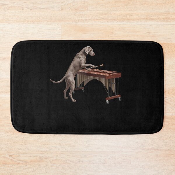 Item preview, Weimaraner Playing Marimba Player Marimbist Dog Lover designed and sold by TerryConnells.