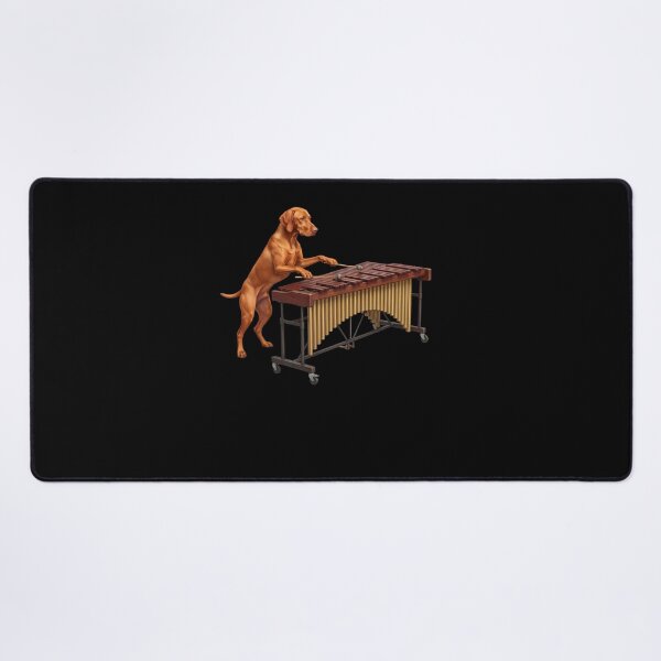 Item preview, Vizsla Playing Marimba Player Marimbist Dog Lover designed and sold by TerryConnells.
