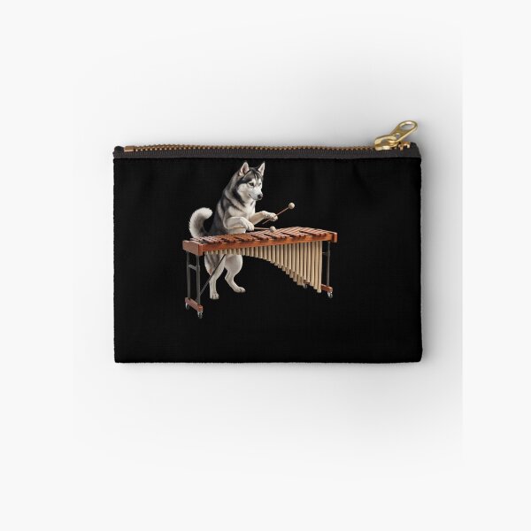Item preview, Siberian Husky Playing Marimba Player Marimbist Dog Lover designed and sold by TerryConnells.
