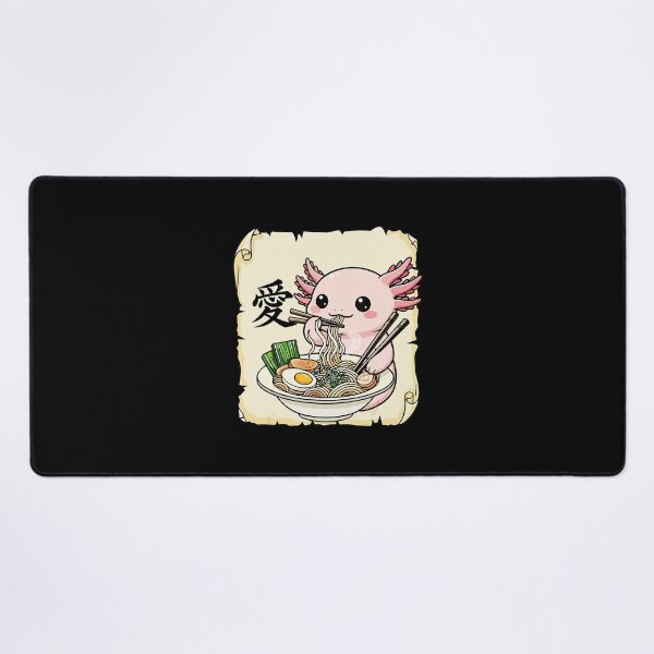 Item preview, Axolotl Eating Ramen Kawaii Cute Japanese Style  designed and sold by titanlevi.