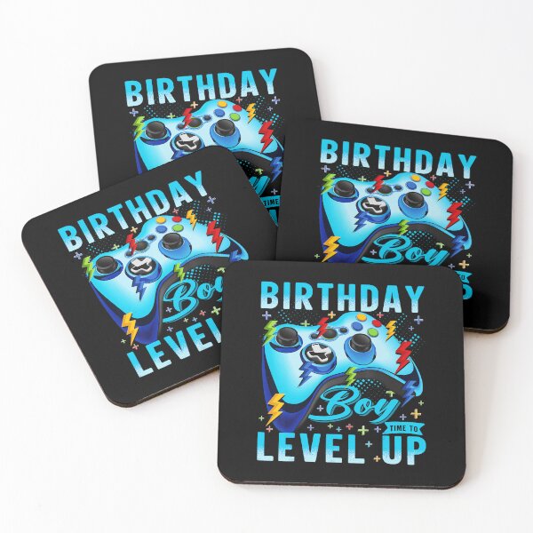 Item preview, Birthday Boy Gamer Time to Level Up Neon Controller designed and sold by FGTV2021.
