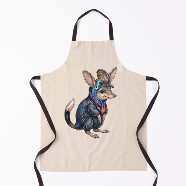 Item preview, Cassowary Easter Bilby - Whimsical Australian Bird Costume Art designed and sold by Wennebabs.