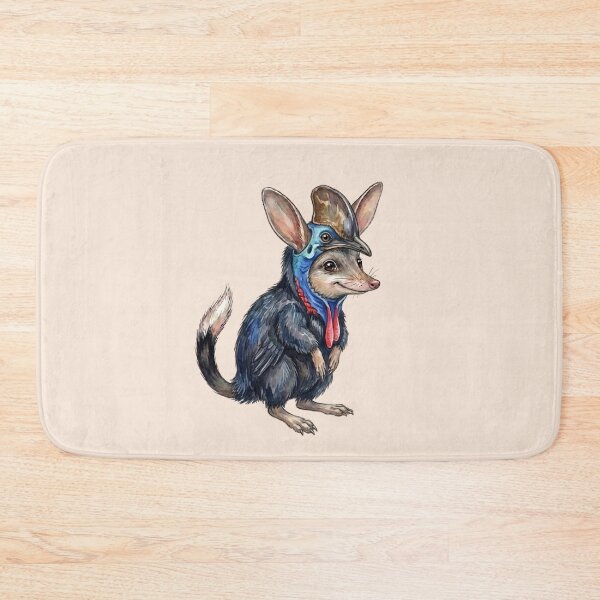 Item preview, Cassowary Easter Bilby - Whimsical Australian Bird Costume Art designed and sold by Wennebabs.