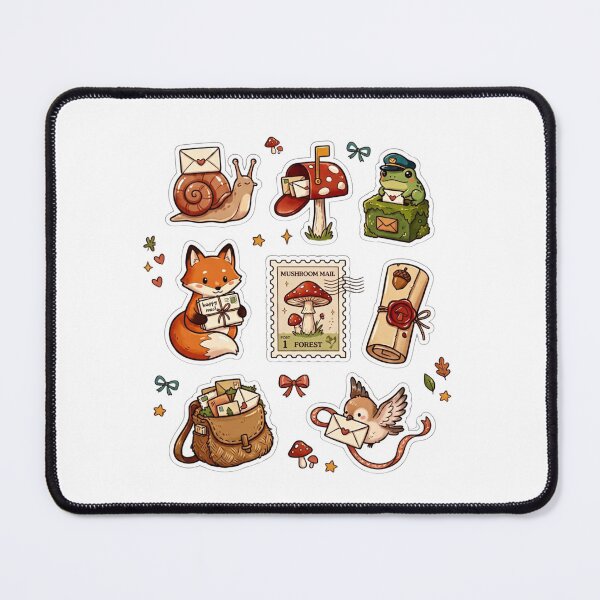 Item preview, Mushroom Mail Club designed and sold by Whistle-and-Co.