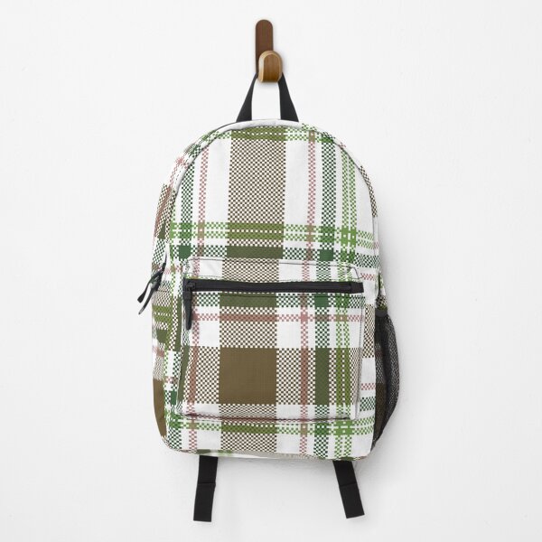 Item preview, Earth Tone Green Plaid Pattern designed and sold by PowerAntShop.