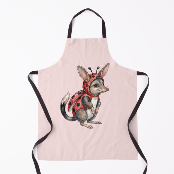 Item preview, Ladybug Easter Bilby - Cute Red Beetle Costume Illustration designed and sold by Wennebabs.