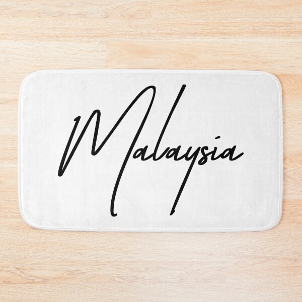Item preview, Malaysia - Iconic Minimalist Southeast Asia Typography designed and sold by ReggieDior.