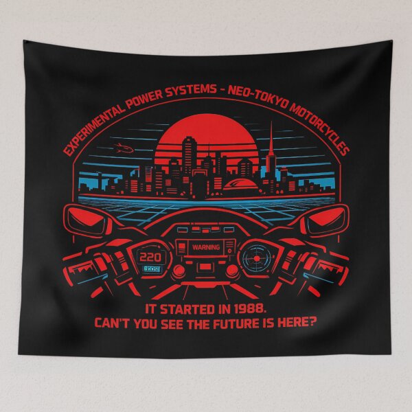 Item preview, Experimental Power Systems Neo-Tokyo Motorcycle Graphic designed and sold by agearb.