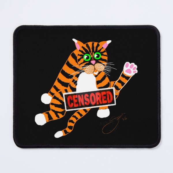 Item preview, POLITOCAT forgets his manners art by Sarnia designed and sold by Tale Teller Club.