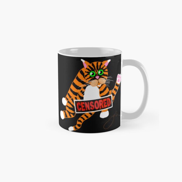 POLITOCAT forgets his manners art by Sarnia Classic Mug