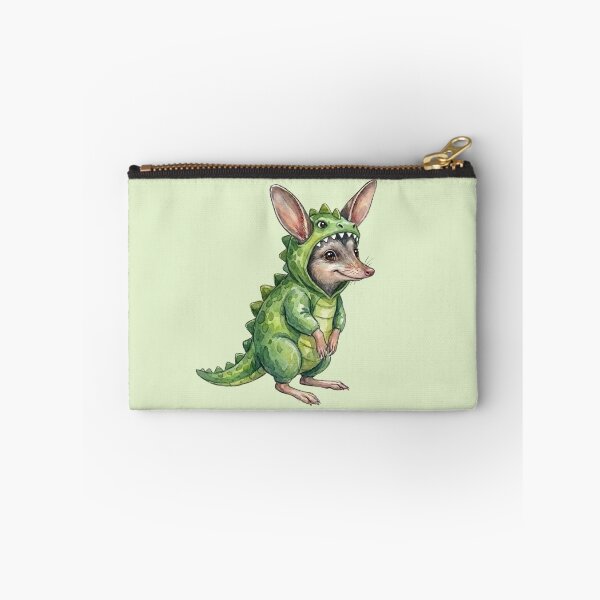 Item preview, Dinosaur Easter Bilby - Cute Bilby in Green T-Rex Costume designed and sold by Wennebabs.