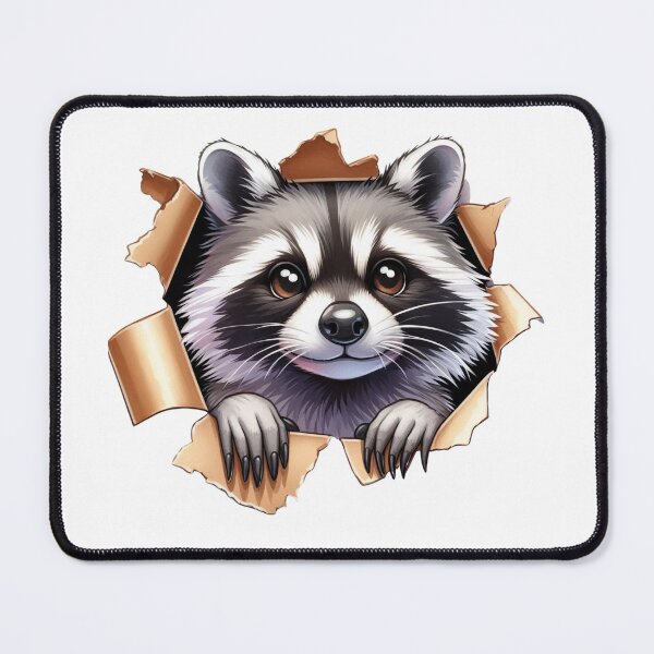Item preview, Cute Raccoon Peeking designed and sold by KrisGraphic45.