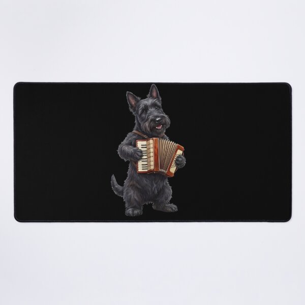 Item preview, Scottish Terrier Playing Accordion Player Accordionist Dog Lover designed and sold by DoodleTortle.