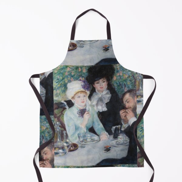 Item preview, After the Luncheon by Pierre-Auguste Renoir: Elegant Impressionist Café Scene designed and sold by artofuniverse.