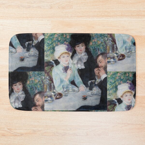 Item preview, After the Luncheon by Pierre-Auguste Renoir: Elegant Impressionist Café Scene designed and sold by artofuniverse.