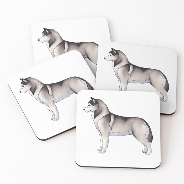 Item preview, Husky siberiano sable designed and sold by Pawsome-Doodles.