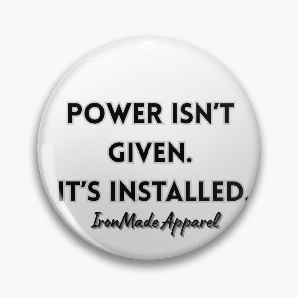 Item preview, Power Isn’t Given It’s Earned Electrician T-Shirt | Electrical Worker Motivation Tee | Lineman & Tradesman Pride Shirt designed and sold by IronMade Apparel.