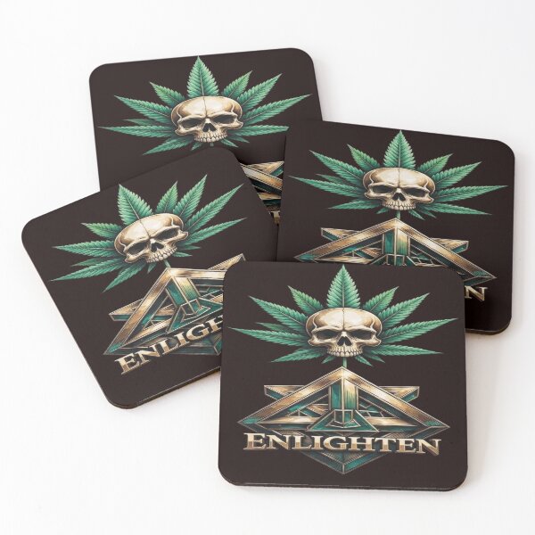 Item preview, Enlighten Skull Leaf designed and sold by ZChrome.