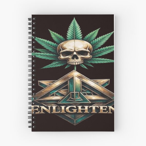 Item preview, Enlighten Skull Leaf designed and sold by ZChrome.