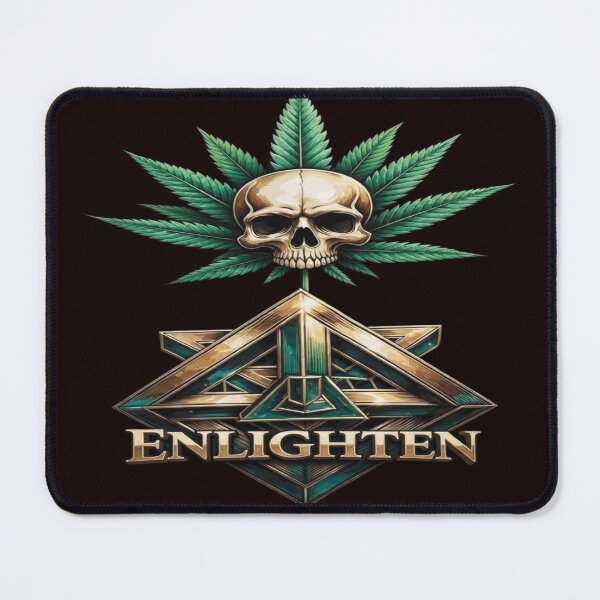 Item preview, Enlighten Skull Leaf designed and sold by ZChrome.