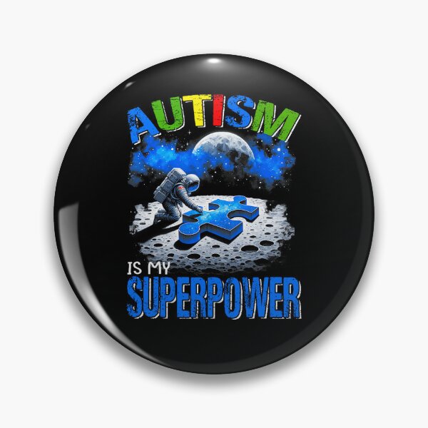 Item preview, Galaxy Astronaut Autism Superpower Kids In April We Wear Blue designed and sold by DeJuasLincoln.