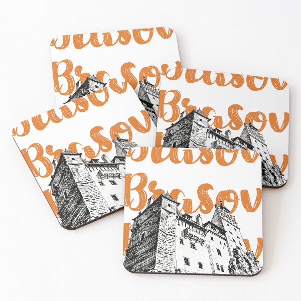 Item preview, Brasov, Romania, Landmark Architecture Travel Art designed and sold by Wanderful-roads.