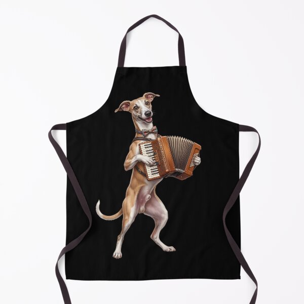 Item preview, Whippet Playing Accordion Player Accordionist Dog Lover designed and sold by DoodleTortle.
