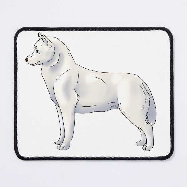 Item preview, Siberian Husky White designed and sold by Pawsome-Doodles.