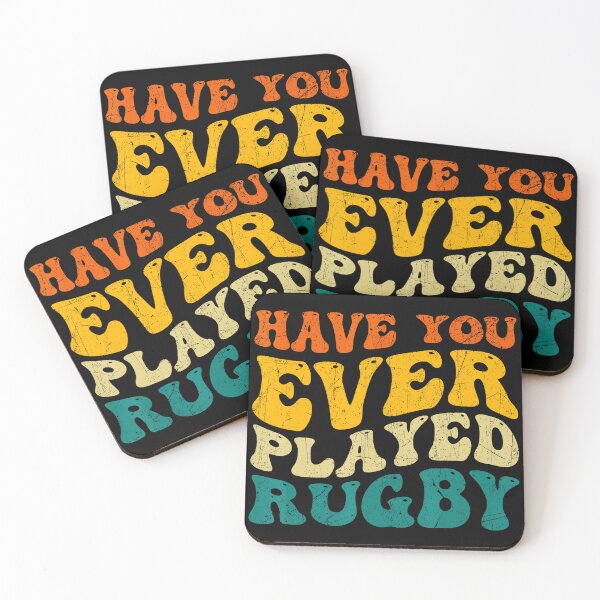 Item preview, Have You Ever Played Rugby Retro Text Sports  designed and sold by GabrieSketcham.