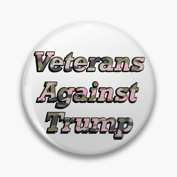 Item preview, Veterans Against Trump - Original Text Print designed and sold by DesignsByADiva.