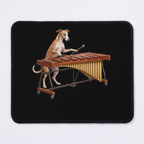Item preview, Whippet Playing Marimba Player Marimbist Dog Lover designed and sold by TerryConnells.