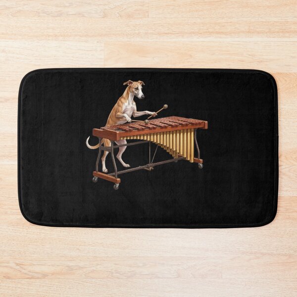 Item preview, Whippet Playing Marimba Player Marimbist Dog Lover designed and sold by TerryConnells.