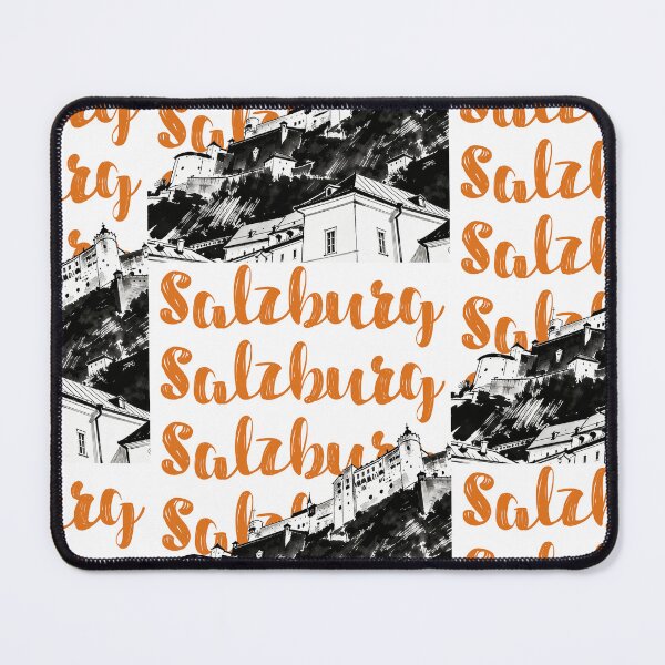 Item preview, Salzburg, Austria, Landmark Architecture Travel Art designed and sold by Wanderful-roads.