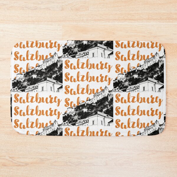 Item preview, Salzburg, Austria, Landmark Architecture Travel Art designed and sold by Wanderful-roads.