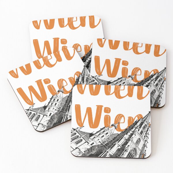 Item preview, Vienna, Austria, Landmark Architecture Travel Art designed and sold by Wanderful-roads.
