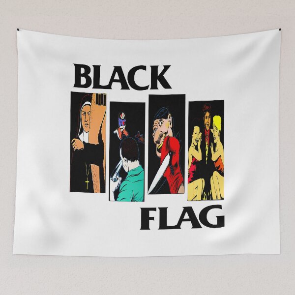 Item preview, Black Flag Album Art designed and sold by boundtingalp.