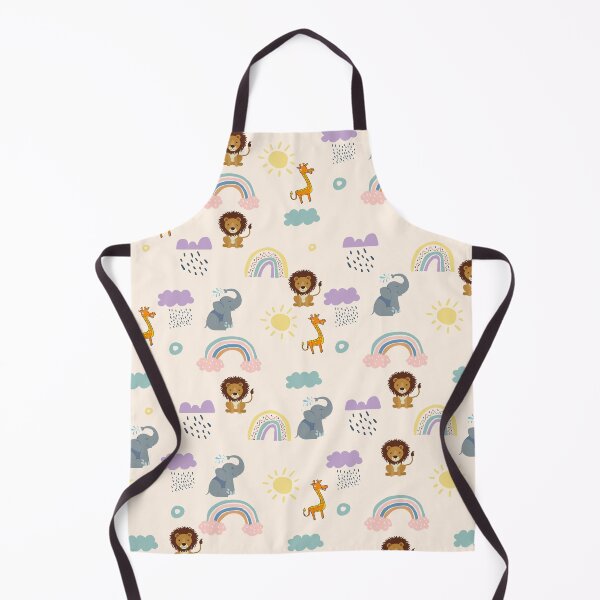 Item preview, Jungle Animals Pattern Lion Giraffe Elephant Kids Design designed and sold by DesignsVault.