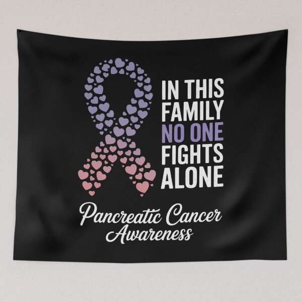 Item preview, In This Family No One Fights Alone Pancreatic Cancer designed and sold by EllenJast.